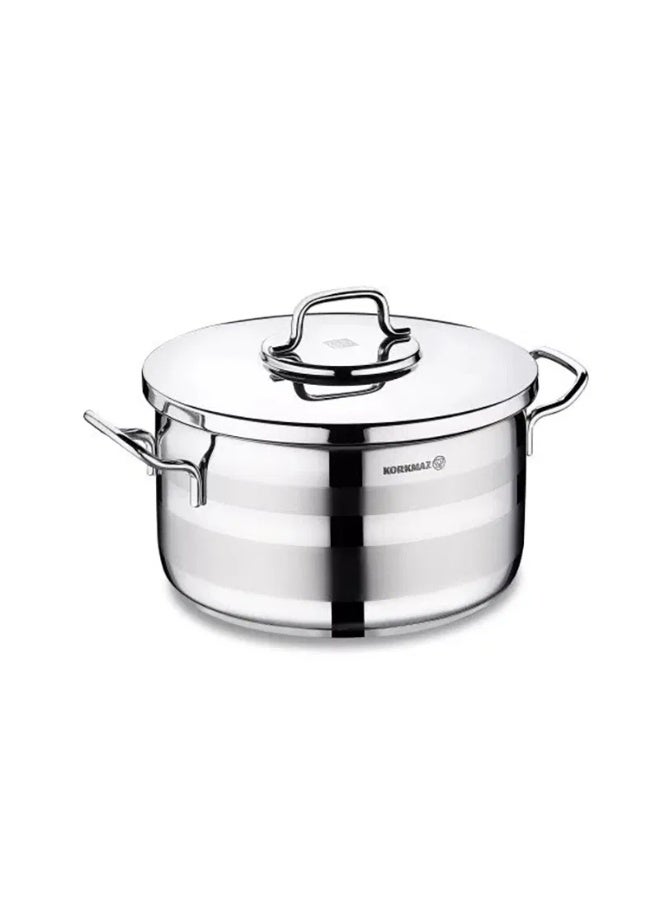 Korkmaz Astra steel pot, size 18